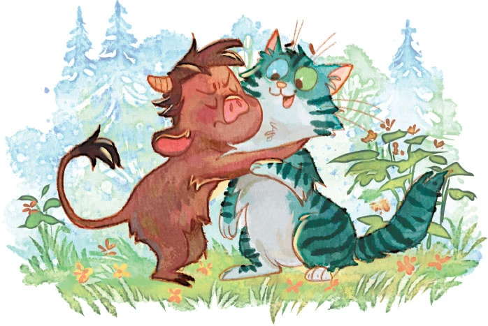 Иллюстрация к книге — Осторожно, котик! [i_007.webp]