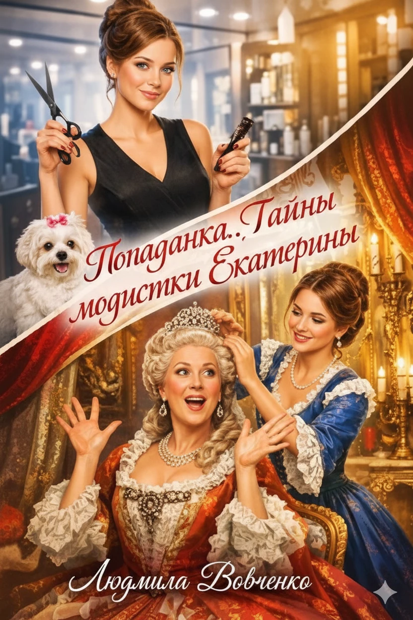 Книга Попаданка. Тайны модистки Екатерины.