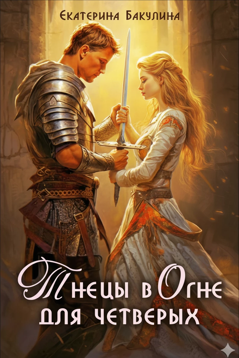 Книга Танцы в огне для четверых