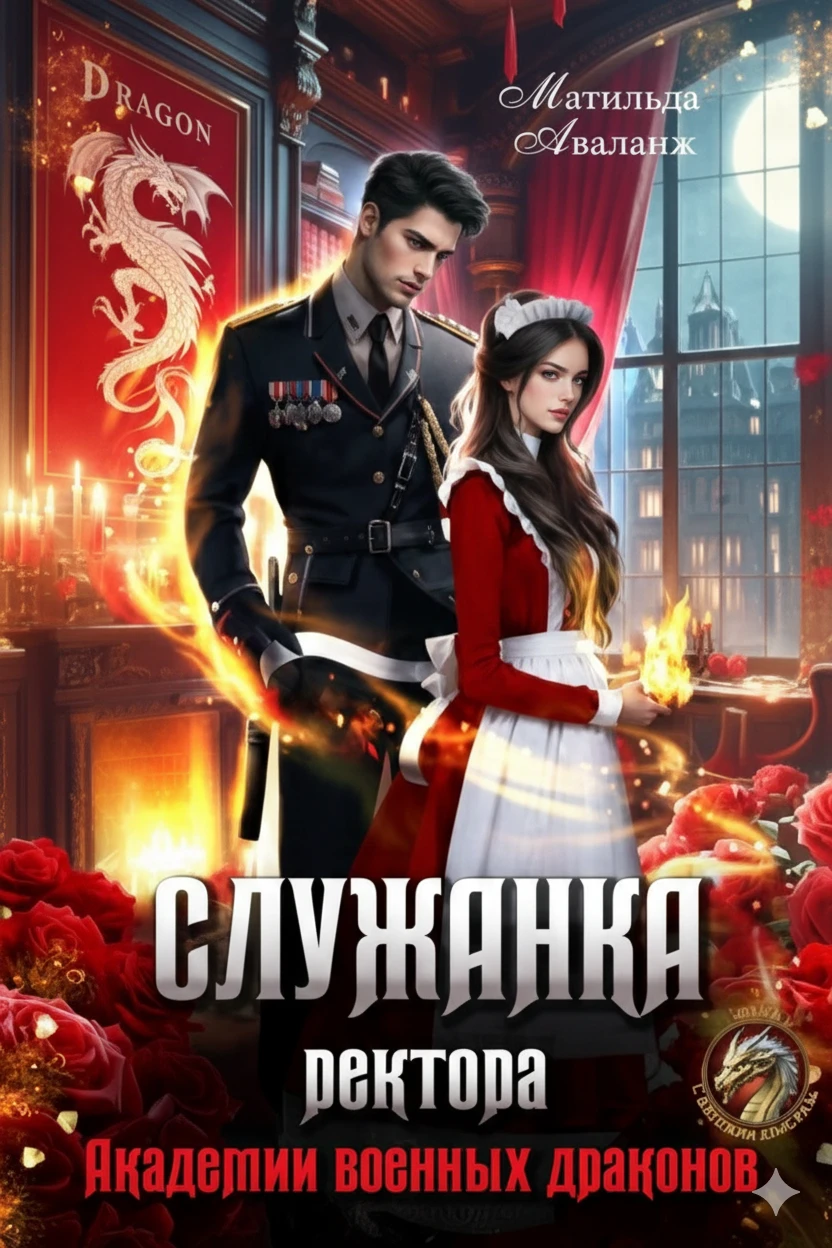 Книга Служанка ректора Академии военных драконов