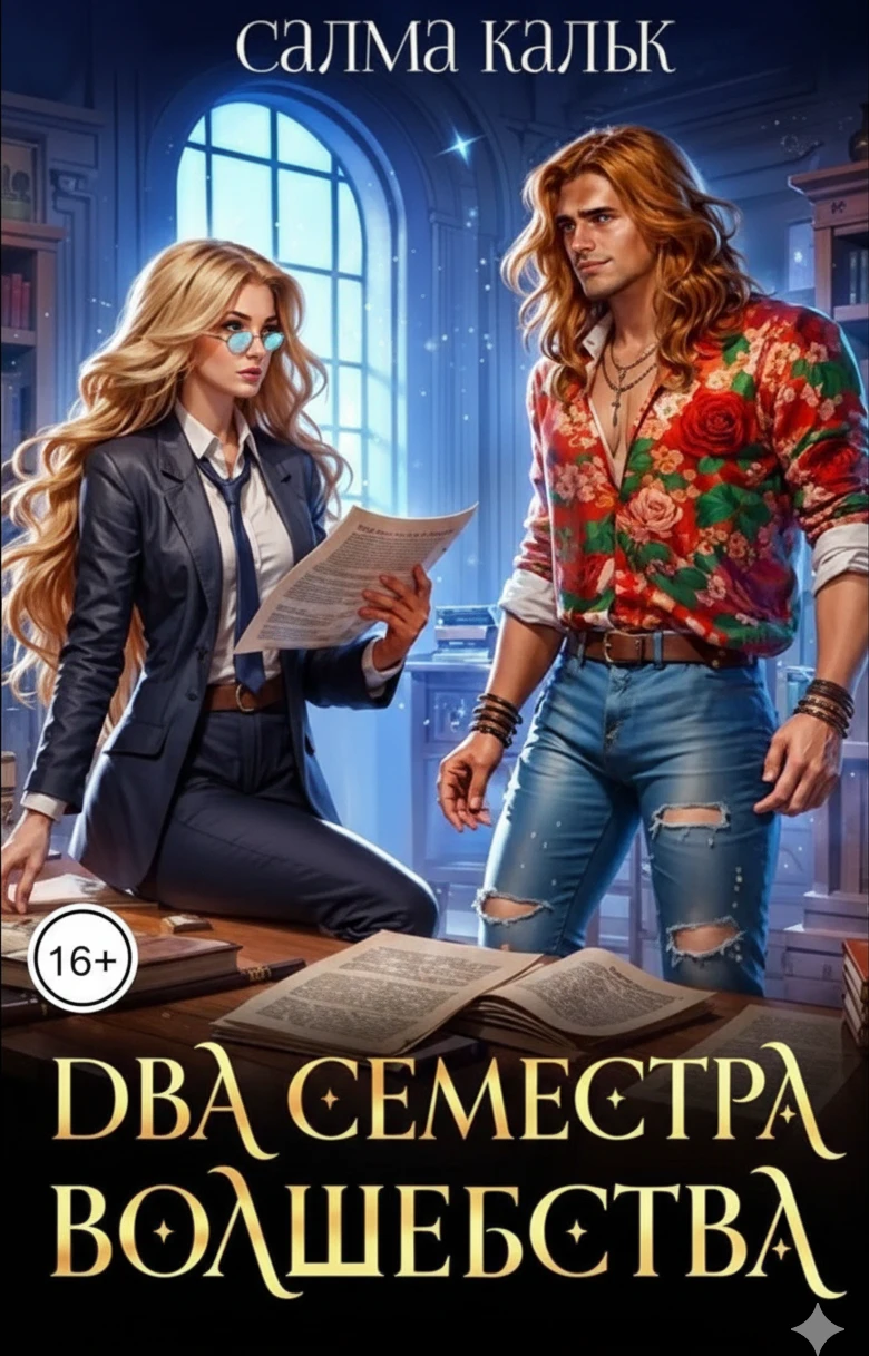 Книга Два семестра волшебства