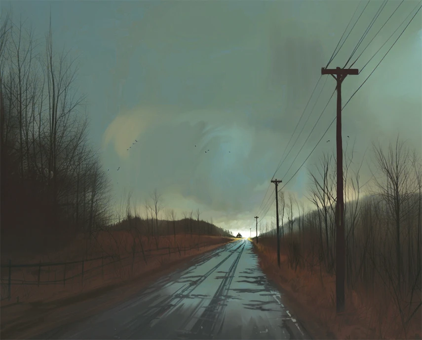 Иллюстрация к книге — На отшибе сгущается тьма [i_001.webp]