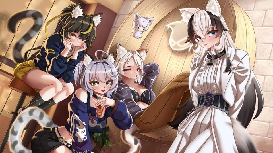 Иллюстрация к книге — Повседневные заботы фермера в мире монстродевушек [book-illustration-23.webp]