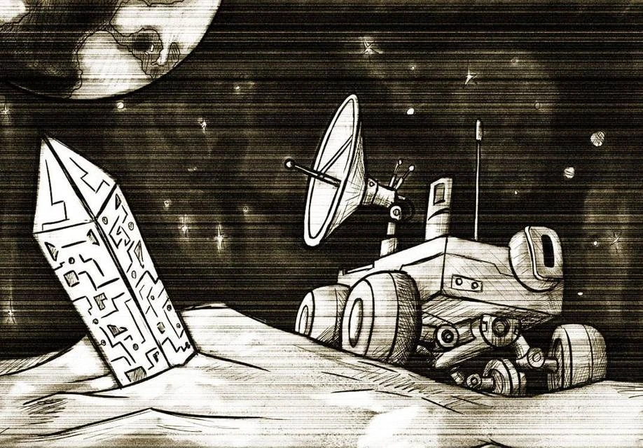 Иллюстрация к книге — Космические Рейдеры [book-illustration-1.webp]