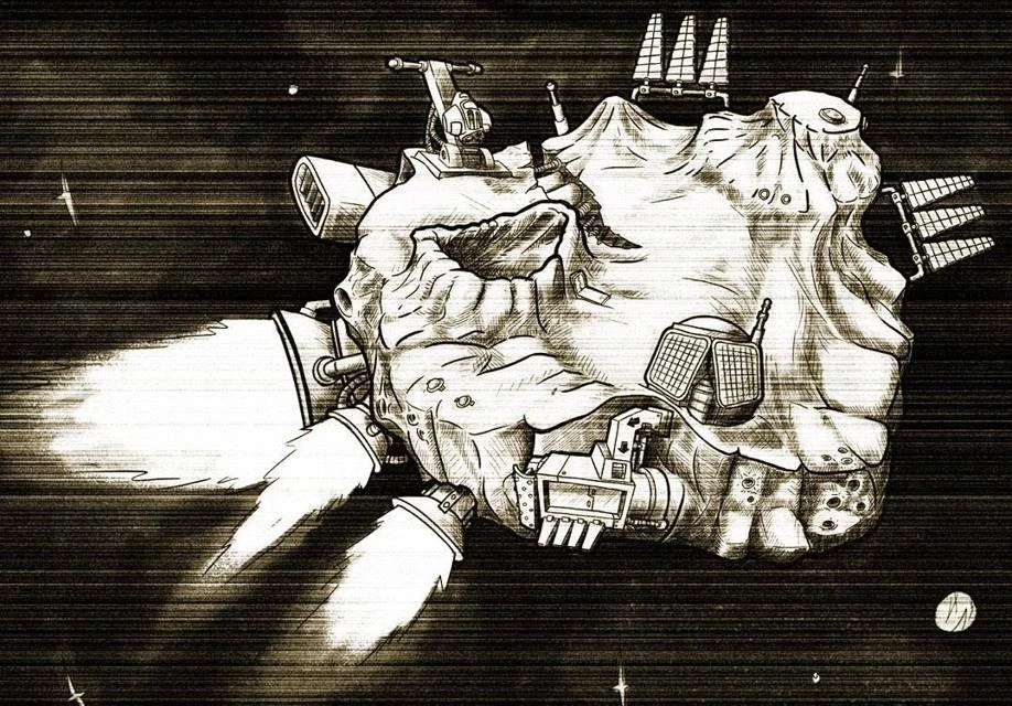 Иллюстрация к книге — Космические Рейдеры [book-illustration-9.webp]