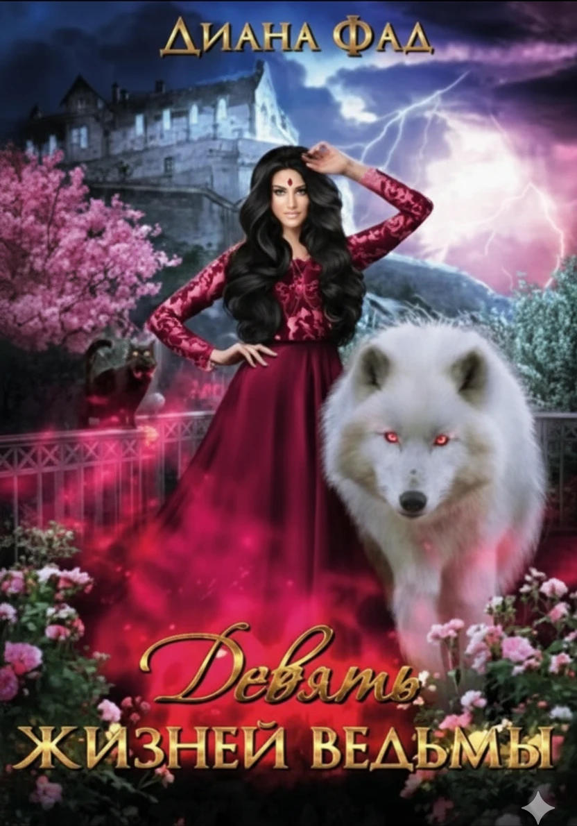 Книга Девять жизней ведьмы