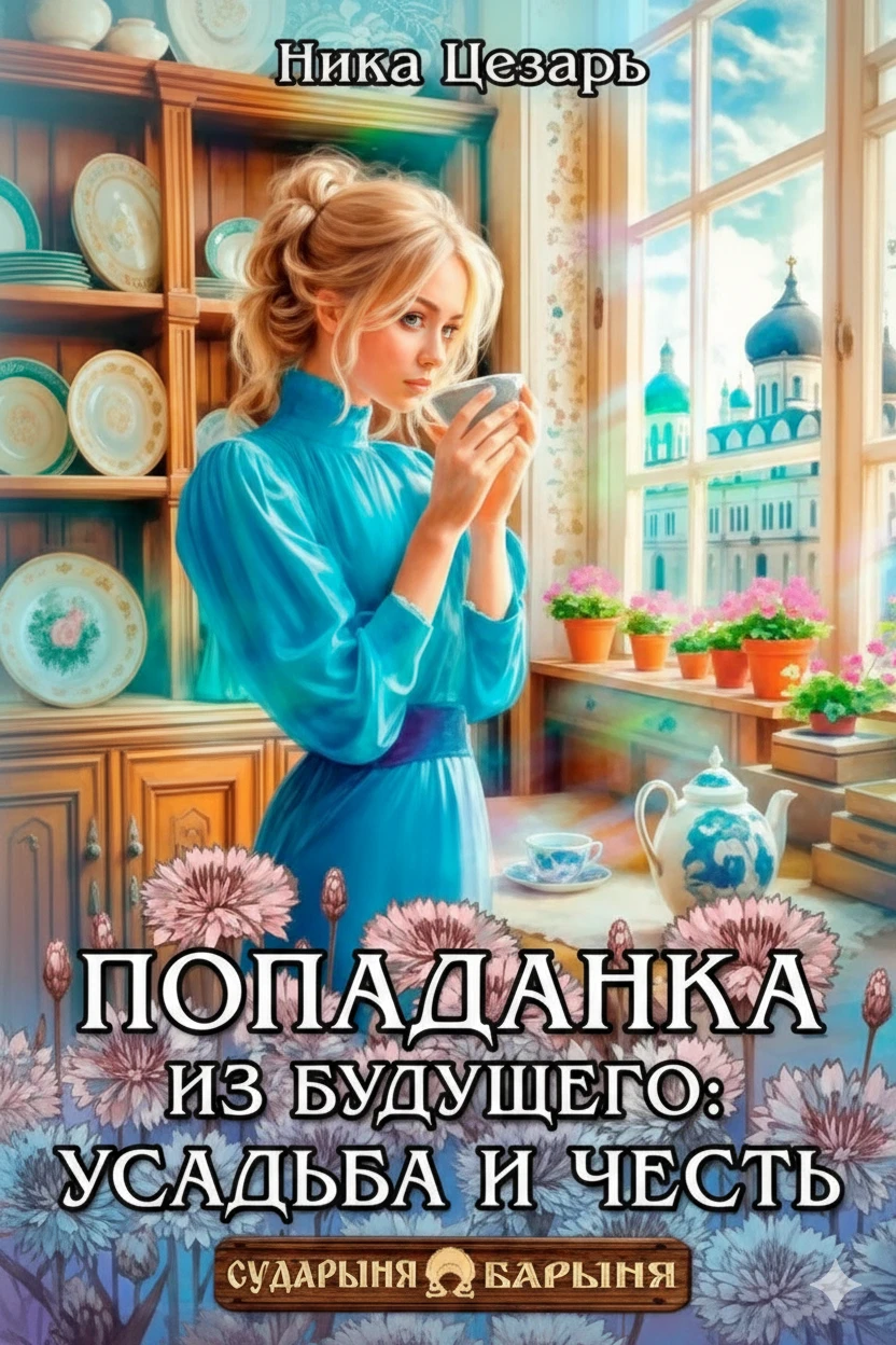 Книга Попаданка из будущего: усадьба и честь