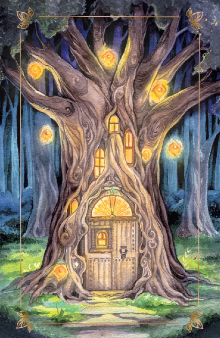 Иллюстрация к книге — По тропам волшебных лесов [i_001.webp]