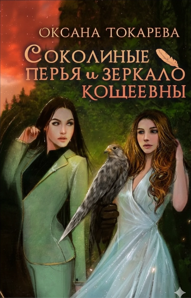 Книга Соколиные перья и зеркало Кощеевны