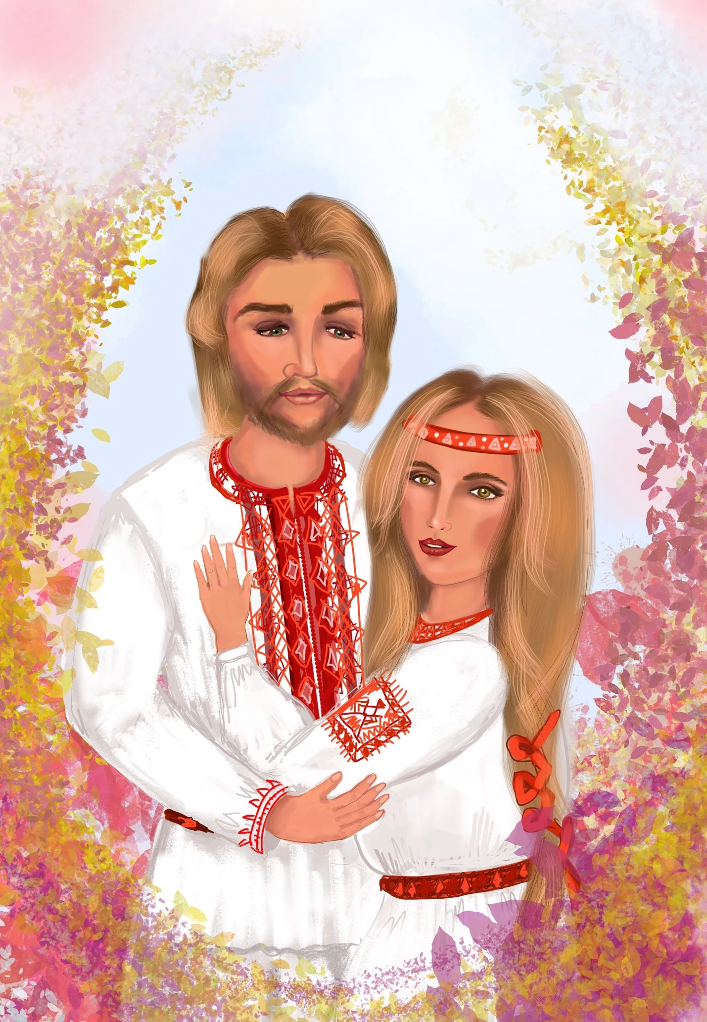 Иллюстрация к книге — Любовь в былинном стиле [book-illustration-1.webp]