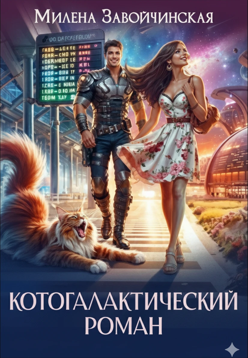 Книга Котогалактический роман