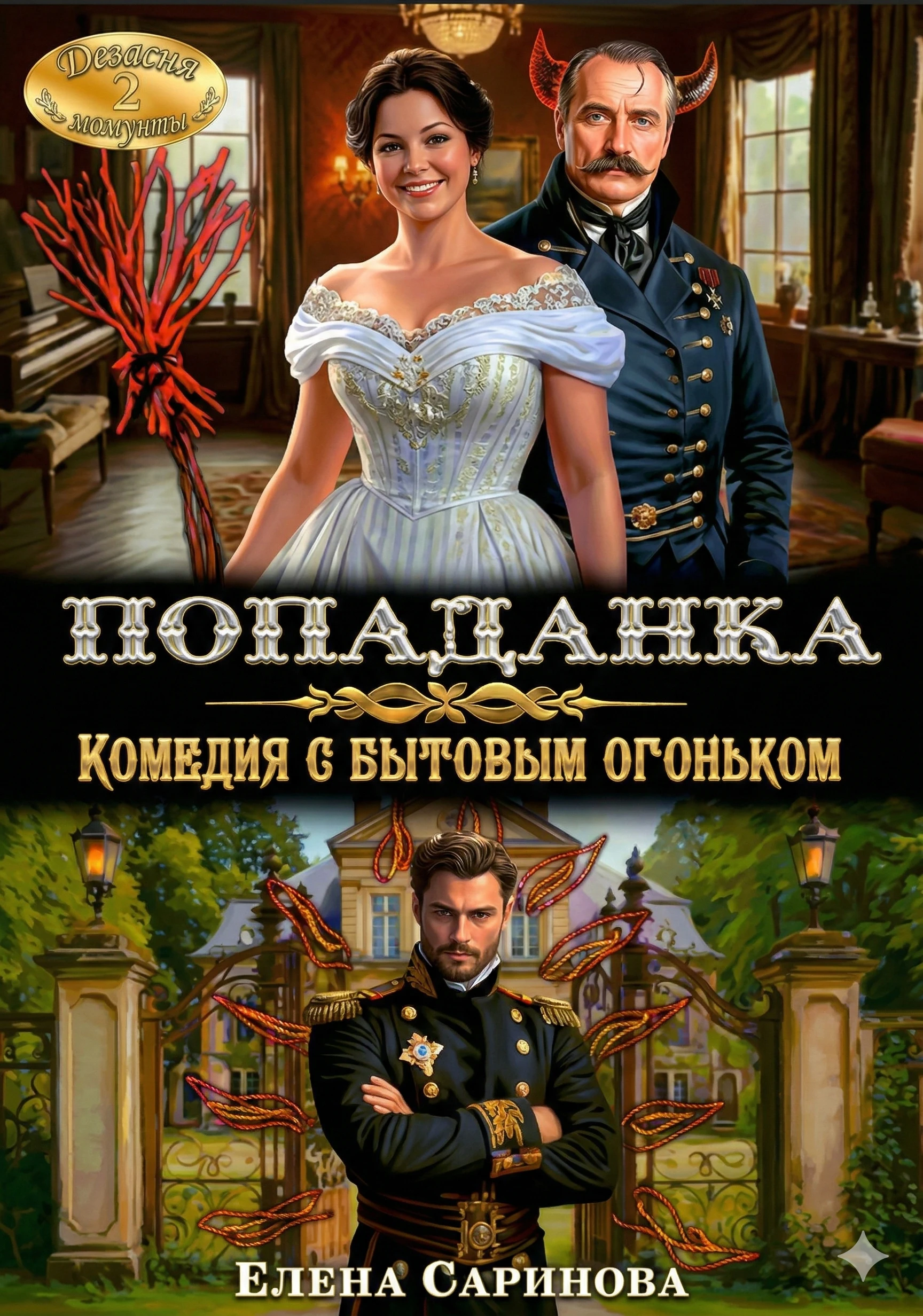 Книга Попаданка. Комедия с бытовым огоньком