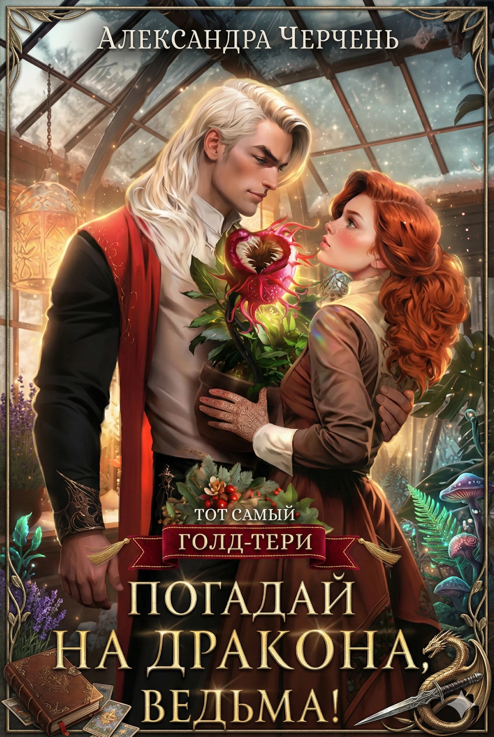 Книга Погадай на дракона, ведьма!