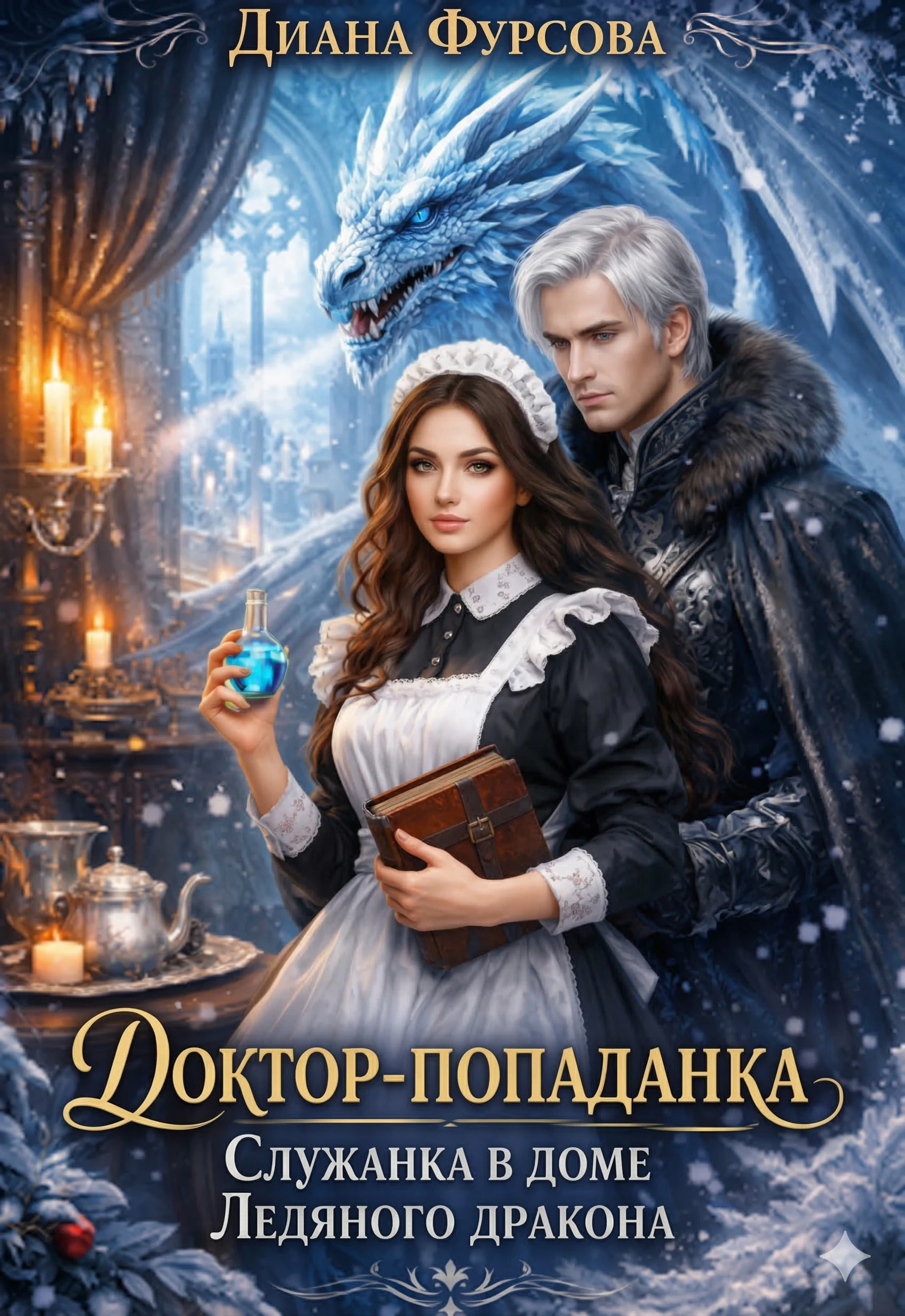 Книга Доктор-попаданка. Служанка в доме Ледяного дракона