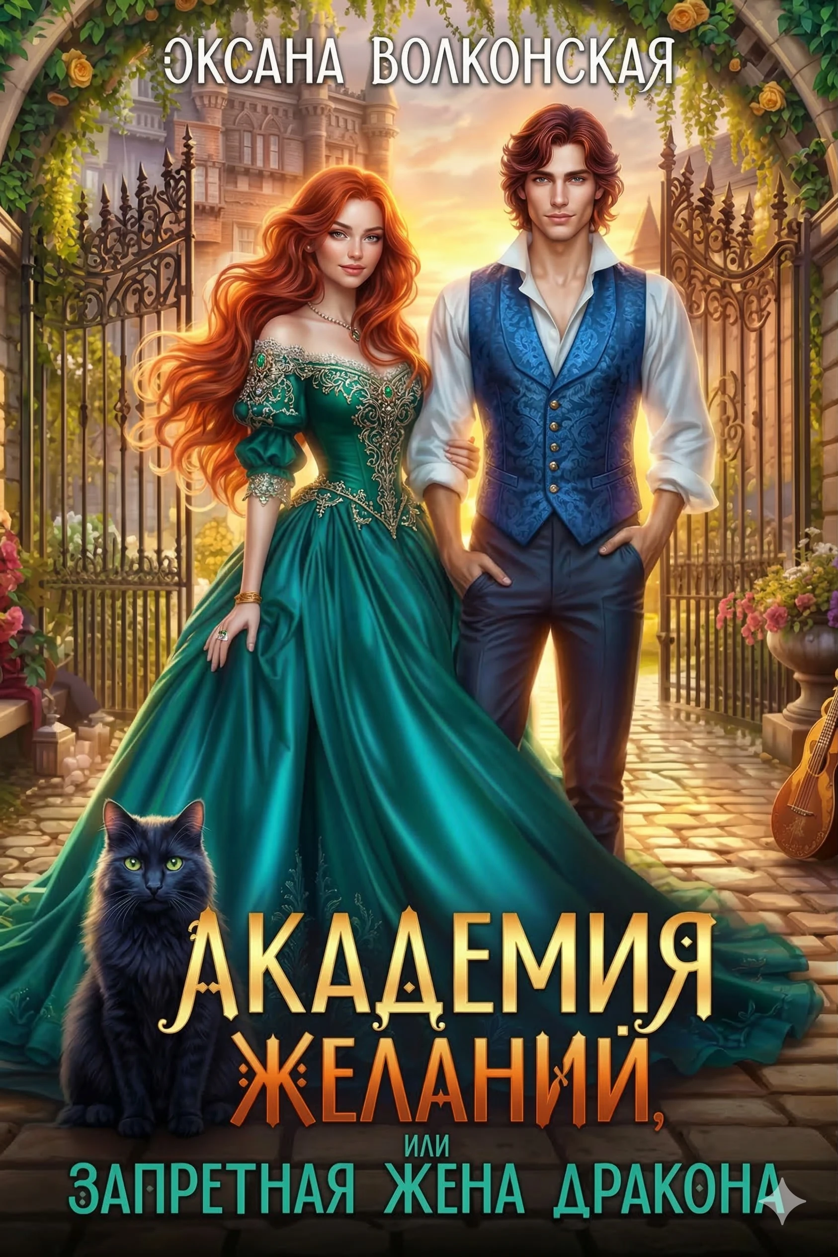 Книга Академия желаний, или Запретная жена дракона