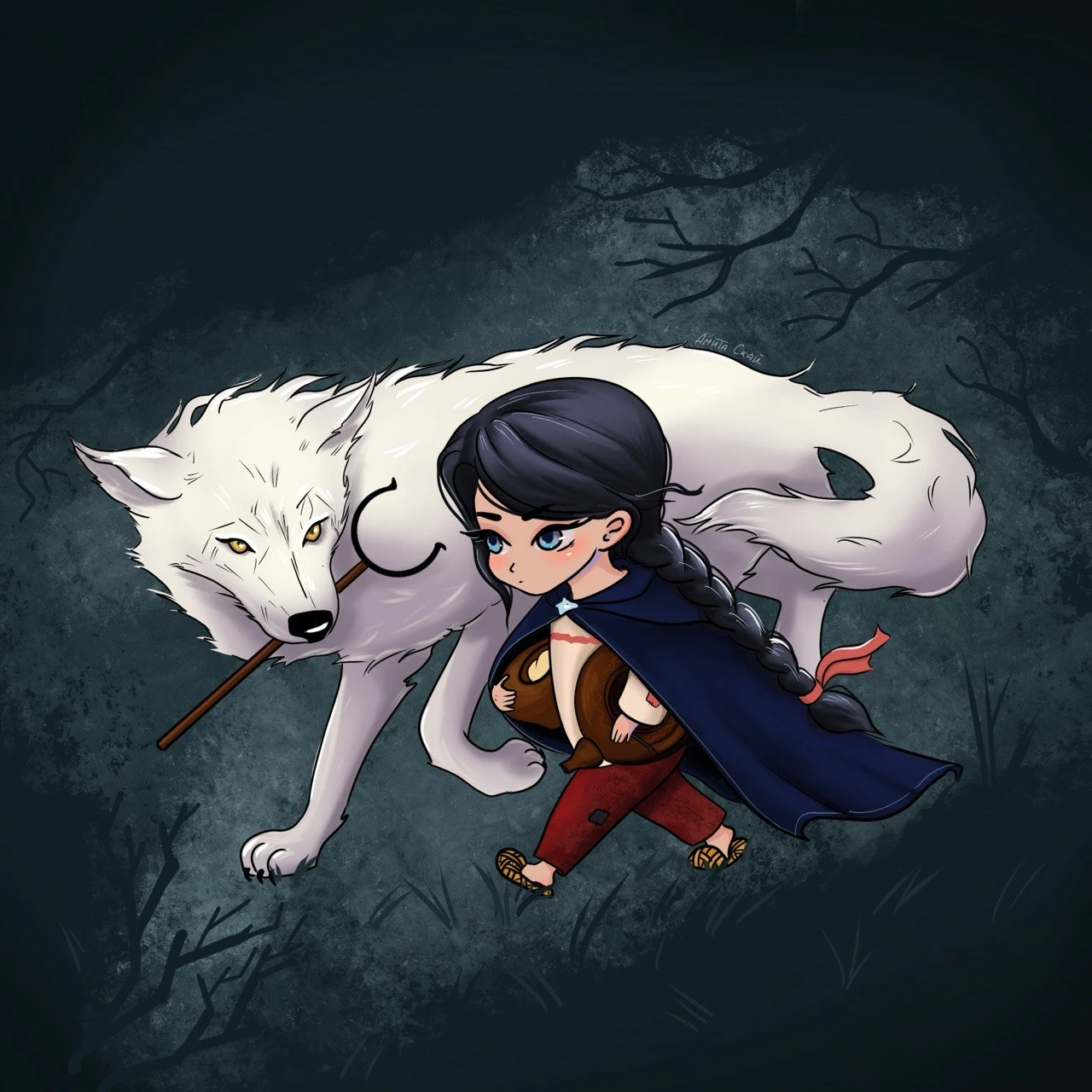 Иллюстрация к книге — Девять жизней до рассвета [book-illustration-4.webp]