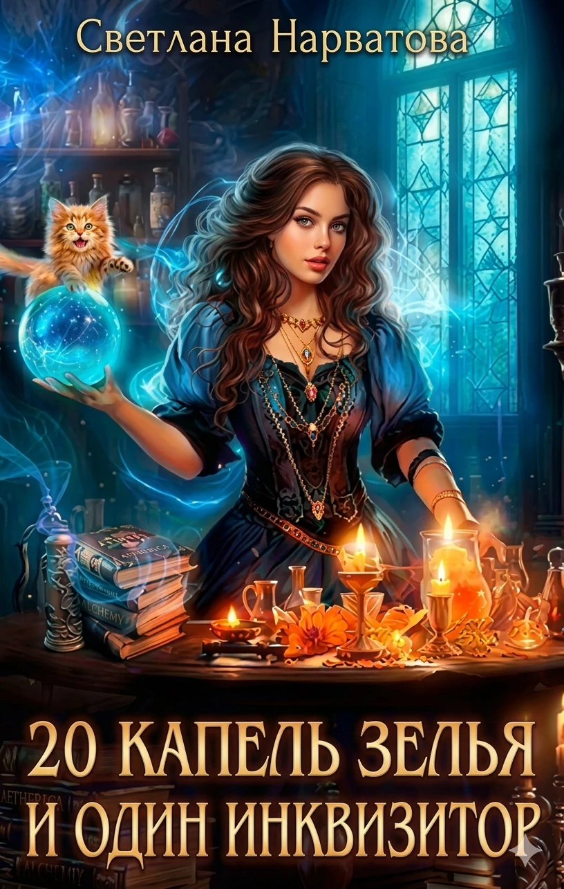Книга Двадцать капель зелья и один инквизитор
