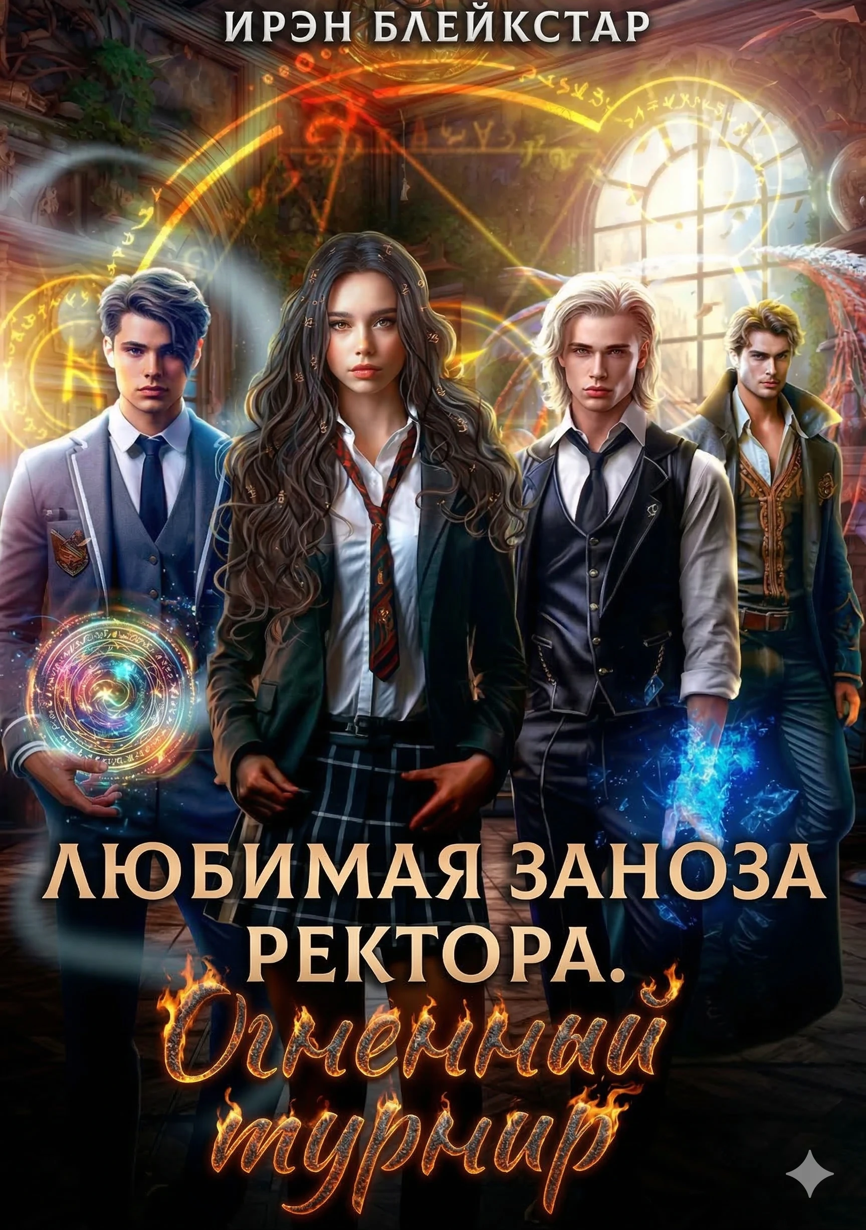 Книга Любимая заноза ректора. Огненный турнир