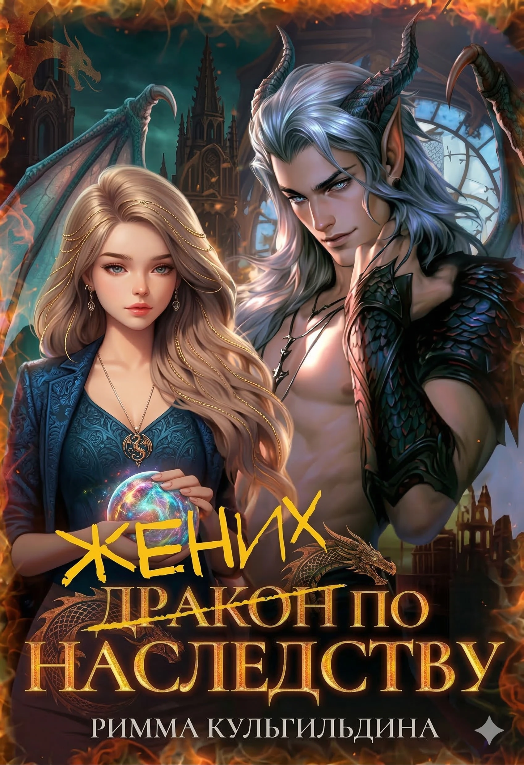 Книга Жених (дракон) по наследству