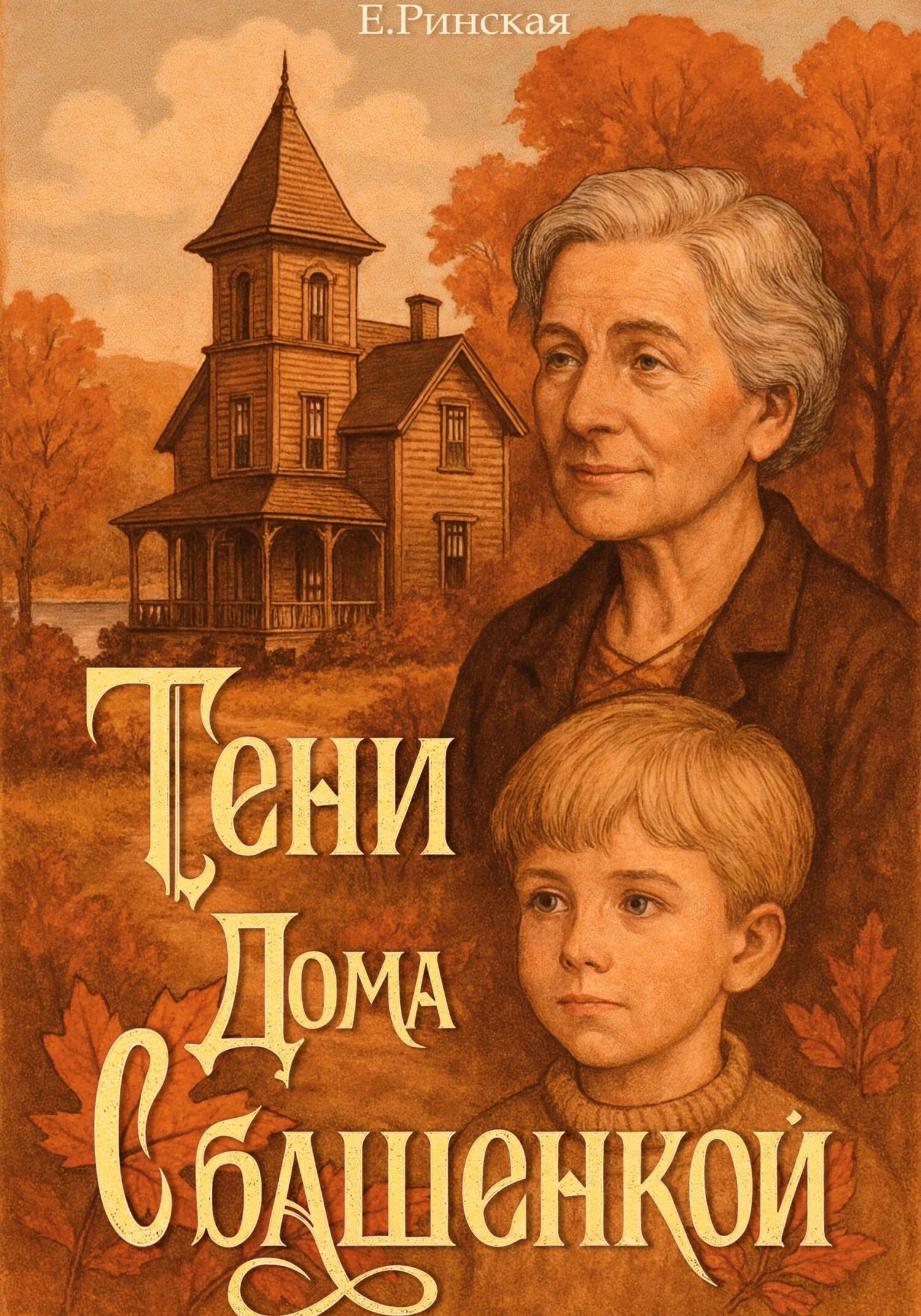 Книга Тени дома с башенкой
