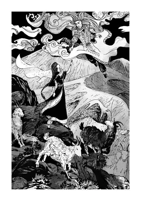 Иллюстрация к книге — Легенды народа дэвир [book-illustration-1.webp]