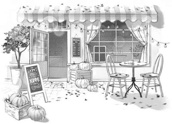 Иллюстрация к книге — Любовь и пряный латте [book-illustration-10.webp]