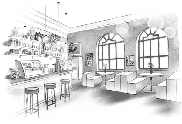 Иллюстрация к книге — Любовь и пряный латте [book-illustration-14.webp]