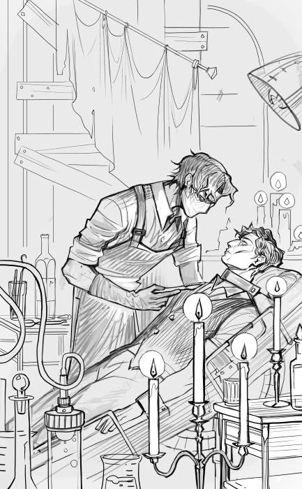 Иллюстрация к книге — Побеждая смерть. Livor Mortis [book-illustration-9.webp]