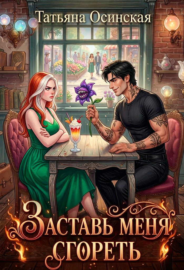 Книга Заставь меня сгореть