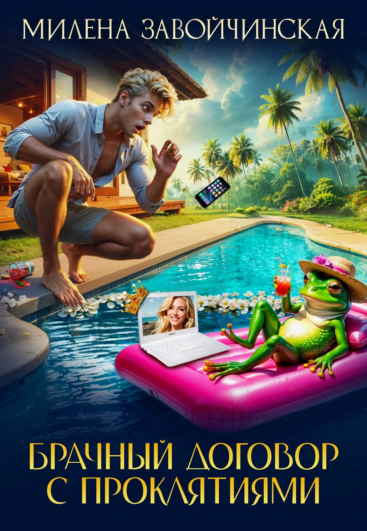 Книга Брачный договор с проклятиями