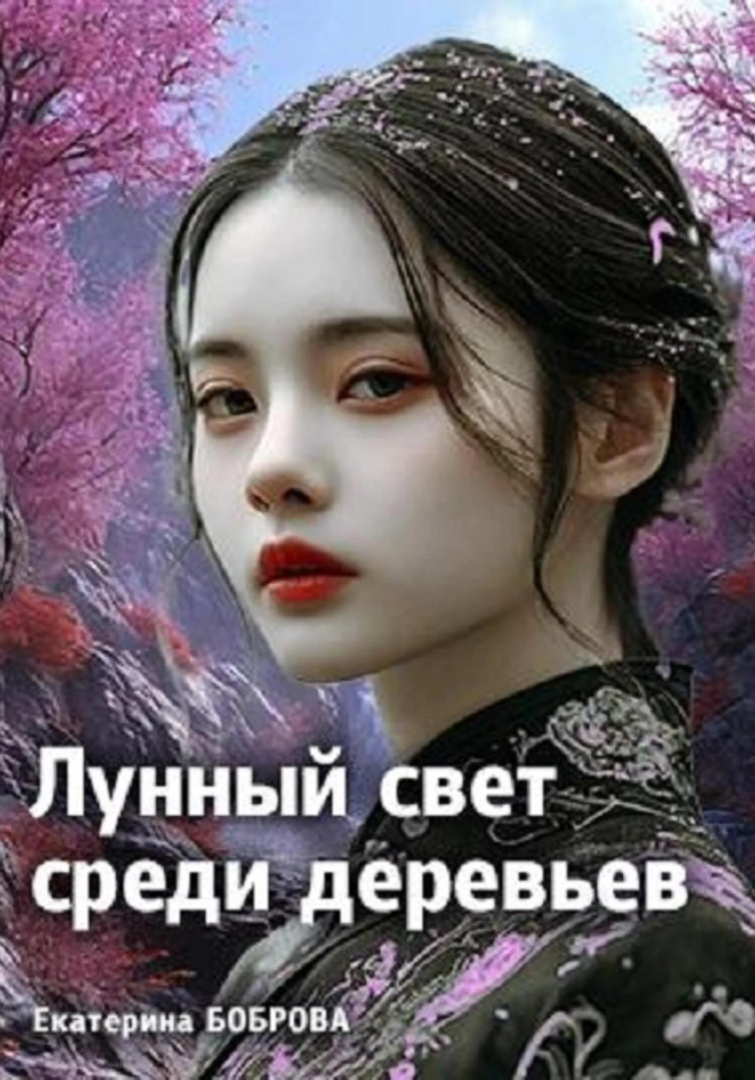 Книга Лунный свет среди деревьев 1