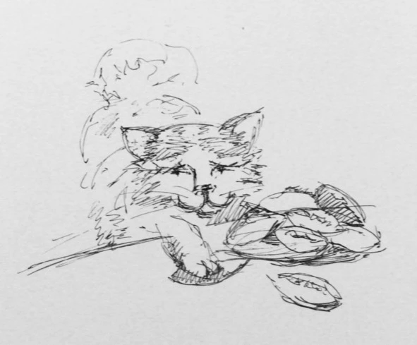 Иллюстрация к книге — Монологи бездомного кота [book-illustration-7.webp]