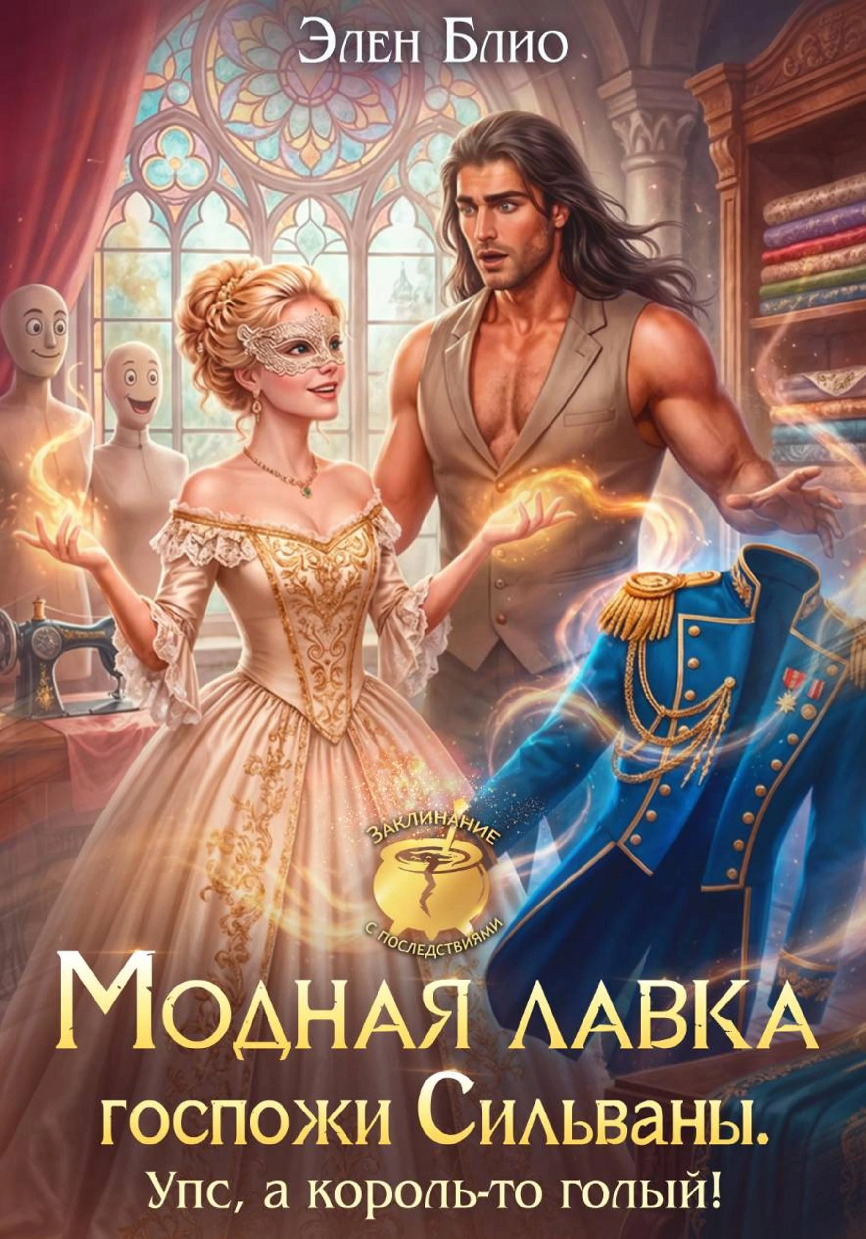 Книга Модная лавка госпожи Сильваны. Упс, а король-то голый!
