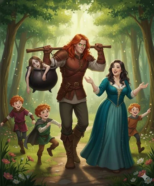 Иллюстрация к книге — Наша мачеха – злодейка, или Развод с драконом [book-illustration-11.webp]