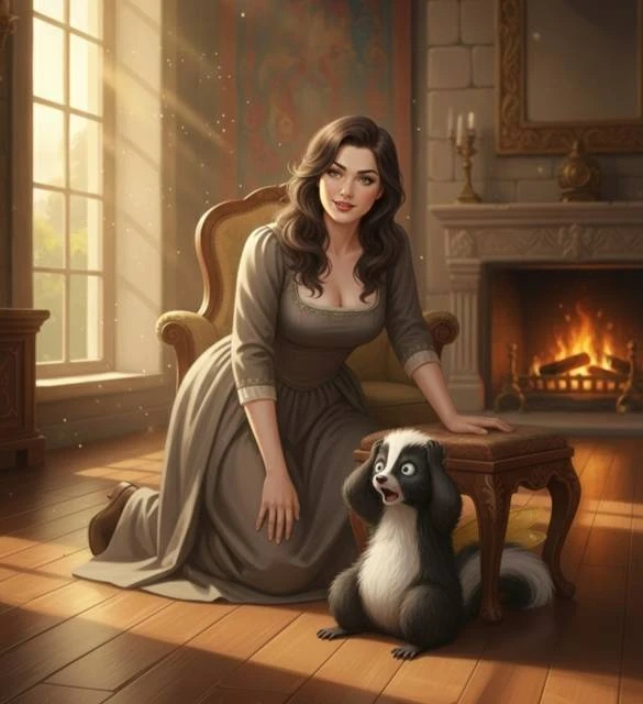 Иллюстрация к книге — Наша мачеха – злодейка, или Развод с драконом [book-illustration-6.webp]