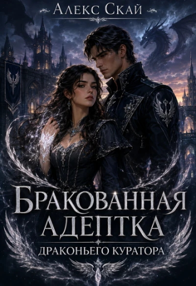 Книга Бракованная адептка драконьего куратора