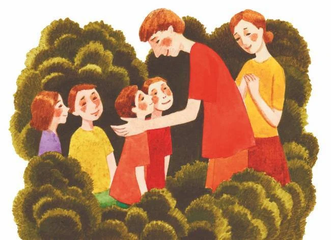 Иллюстрация к книге — Каникулы Теши Закроватного. Теша в поисках клада [book-illustration-50.webp]