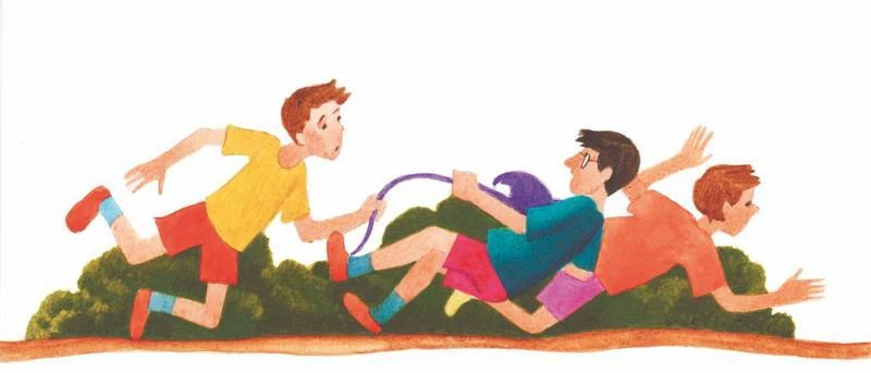 Иллюстрация к книге — Каникулы Теши Закроватного. Теша в поисках клада [book-illustration-6.webp]