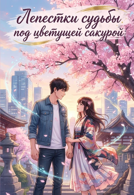 Книга Лепестки судьбы под цветущей сакурой