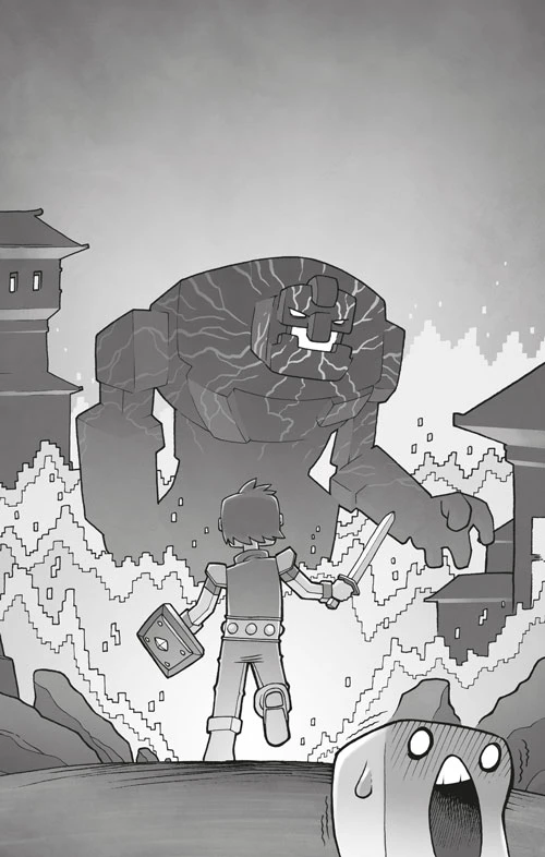 Иллюстрация к книге — Легенды Ивернии из мира Minecraft [book-illustration-30.webp]