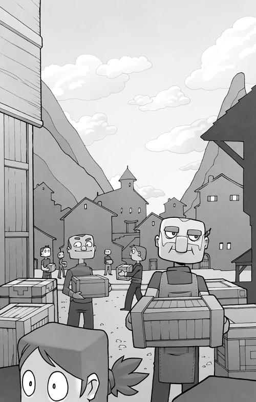Иллюстрация к книге — Легенды Ивернии из мира Minecraft [book-illustration-36.webp]