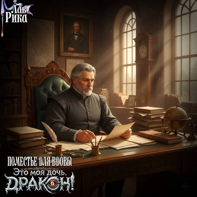 Иллюстрация к книге — Поместье для Вдовы, или Это моя дочь, Дракон! [book-illustration-13.webp]