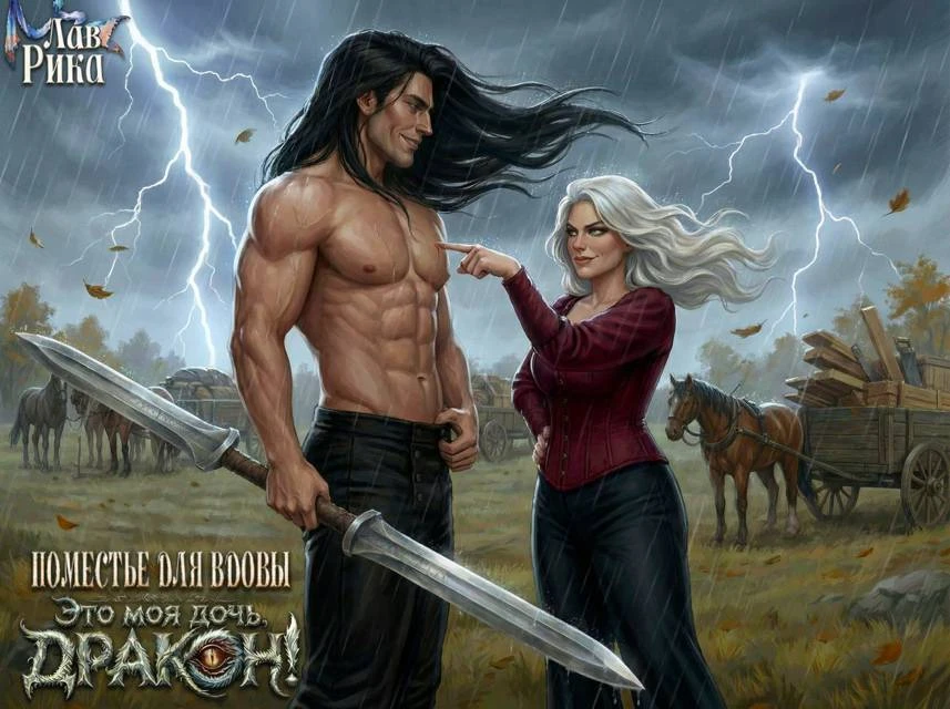 Иллюстрация к книге — Поместье для Вдовы, или Это моя дочь, Дракон! [book-illustration-20.webp]
