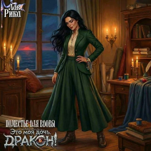 Иллюстрация к книге — Поместье для Вдовы, или Это моя дочь, Дракон! [book-illustration-23.webp]