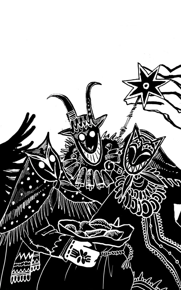 Иллюстрация к книге — Заклятья метели. Колядки других миров [book-illustration-9.webp]