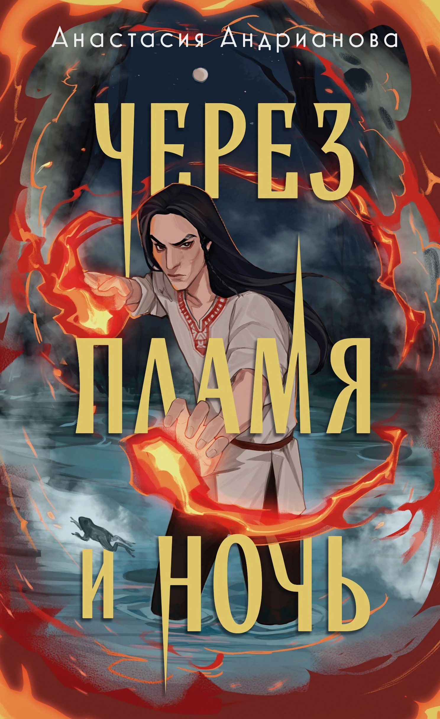 Книга Через пламя и ночь