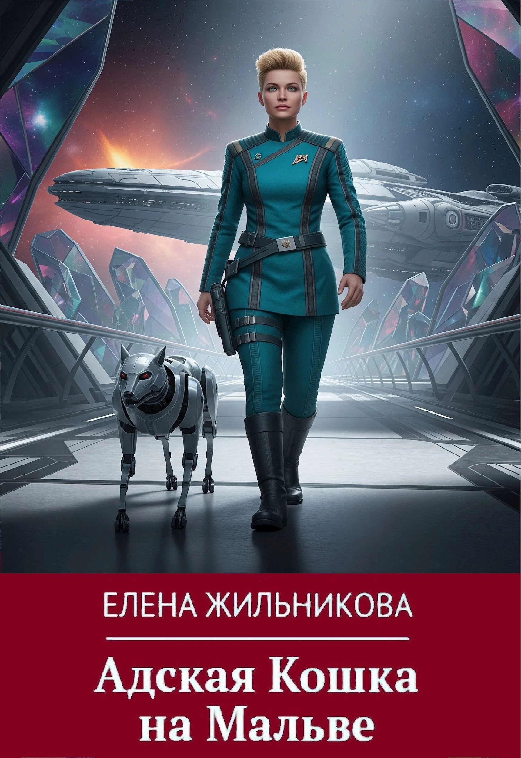 Книга Адская Кошка на Мальве