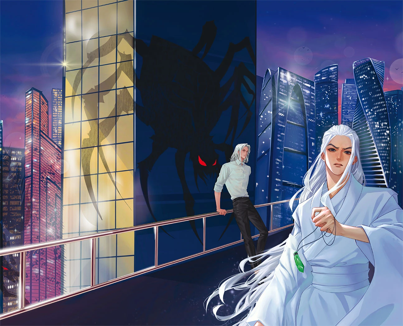Иллюстрация к книге — Кланы. Суд ёкаев [book-illustration-1.webp]
