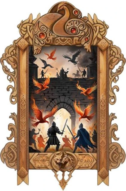 Иллюстрация к книге — Последняя из рода Жар-Птиц. На перепутье миров [book-illustration-26.webp]