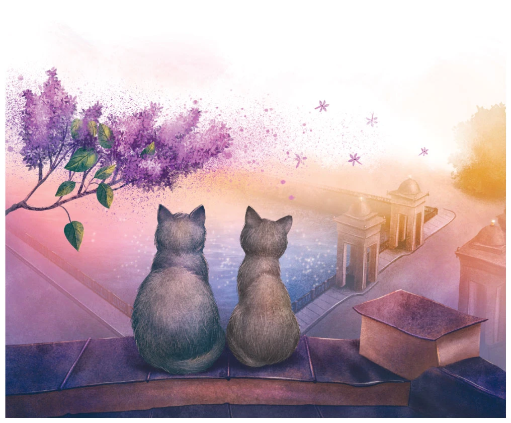Иллюстрация к книге — Мяу! Из Петербурга [book-illustration-33.webp]